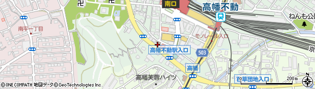 東京都日野市高幡1003周辺の地図