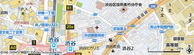 東京都渋谷区渋谷1丁目9-14周辺の地図