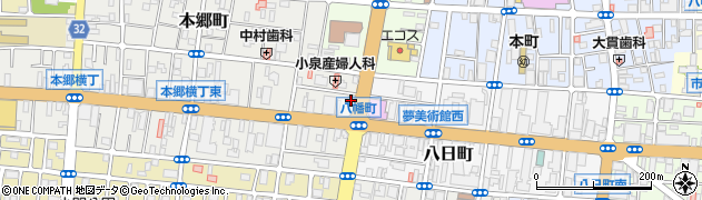 岡田屋ビル周辺の地図