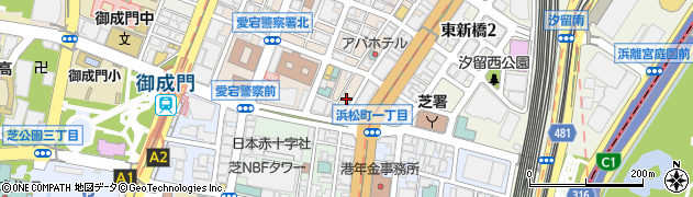 東京都港区新橋6丁目22-5周辺の地図