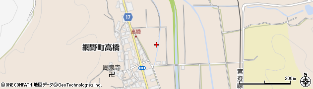 京都府京丹後市網野町高橋周辺の地図