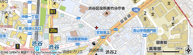 東京都渋谷区渋谷1丁目6-5周辺の地図