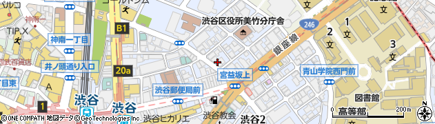 東京都渋谷区渋谷1丁目6-7周辺の地図
