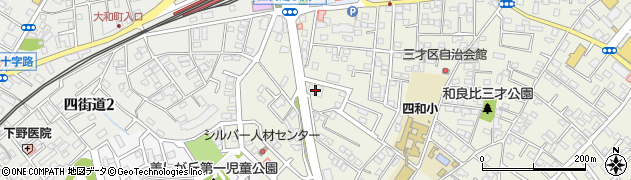 千葉銀行四街道南支店周辺の地図