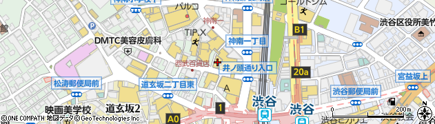 ｂ‐ｍｏｎｓｔｅｒ渋谷ＴＯＹＶＯＸスタジオ周辺の地図