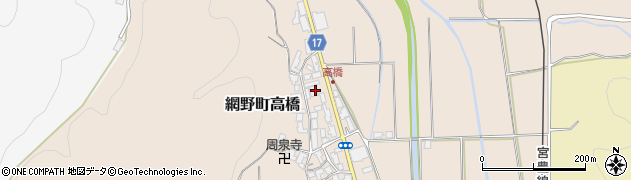 京都府京丹後市網野町高橋609周辺の地図