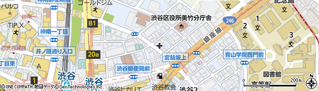 産直青魚専門 渋谷 御厨（みくりや）周辺の地図
