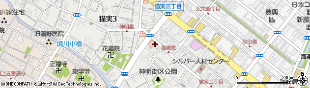 千葉県浦安市猫実2丁目31周辺の地図