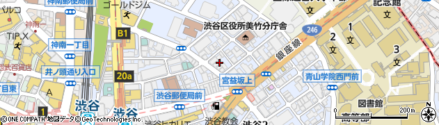 東京都渋谷区渋谷1丁目6周辺の地図