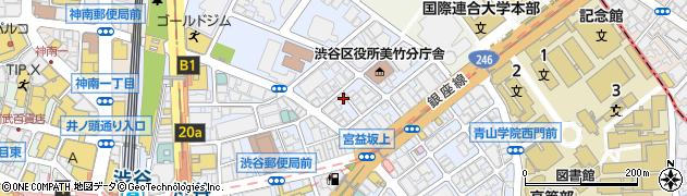 東京都渋谷区渋谷1丁目6-1周辺の地図