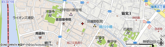 天ぷら九重周辺の地図