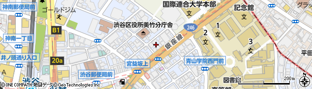 柏木工株式会社　東京支店周辺の地図