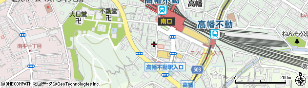 東京都日野市高幡15周辺の地図