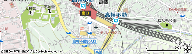 ダイソー高幡不動駅前店周辺の地図