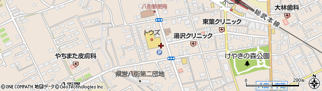 株式会社まるもとクリーニング・トウズ　八街店周辺の地図