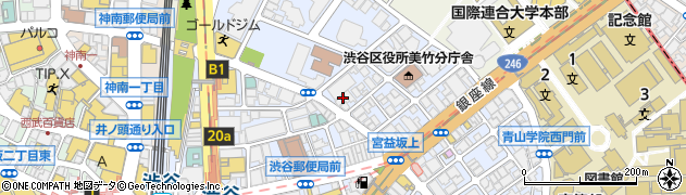 ＲＩＮＸ　東京渋谷店周辺の地図