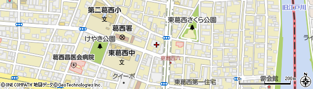 東京都江戸川区東葛西6丁目47周辺の地図