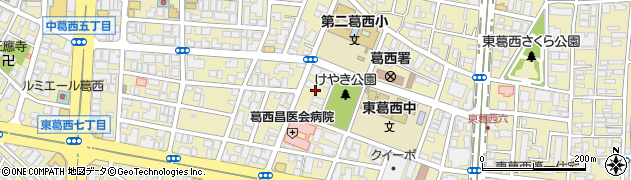 東京都江戸川区東葛西6丁目31周辺の地図