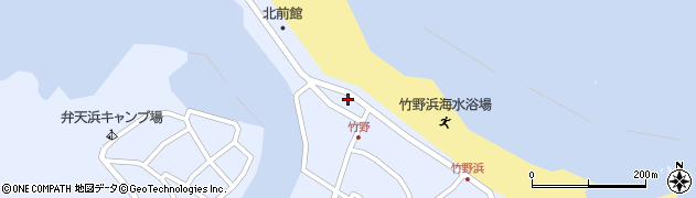 竹野温泉周辺の地図