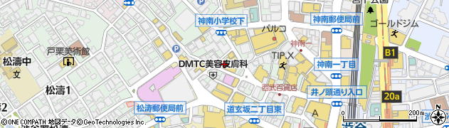 まんだらけ渋谷店周辺の地図