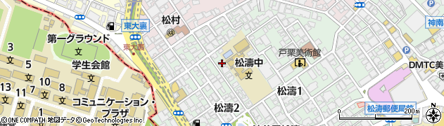 東京都渋谷区松濤1丁目19-12周辺の地図