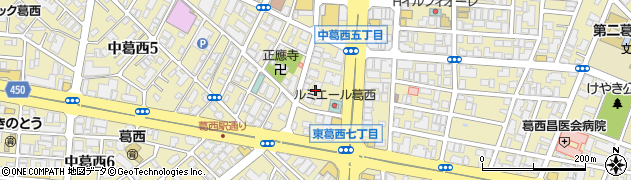 東京都江戸川区中葛西5丁目41-27周辺の地図