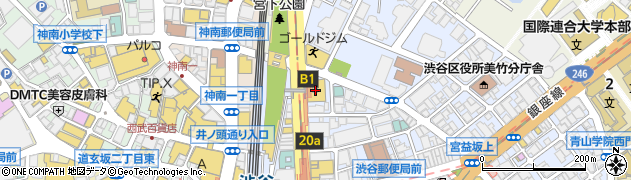 東京都渋谷区渋谷1丁目16周辺の地図