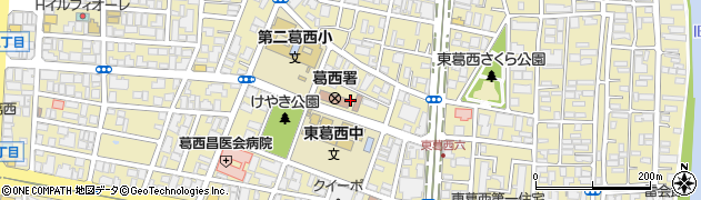 東京都江戸川区東葛西6丁目39周辺の地図