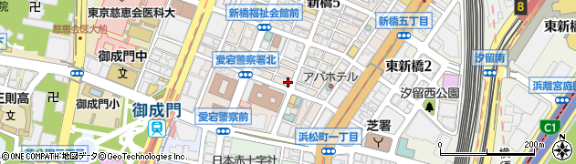 株式会社アイビックス　東京支社周辺の地図