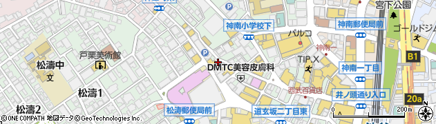 タイガー餃子会館 渋谷センター街周辺の地図