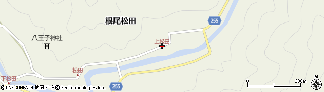 上松田周辺の地図