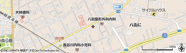 岩井理容店周辺の地図