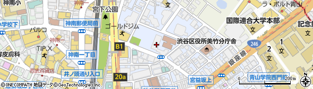 東京都渋谷区渋谷1丁目18-21周辺の地図