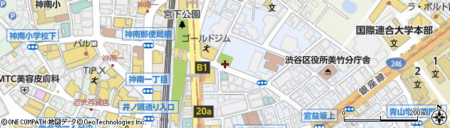 東京都渋谷区渋谷1丁目18-27周辺の地図