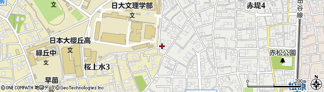 東京都世田谷区赤堤5丁目17-4周辺の地図