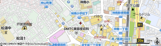 ステーキロッヂ 渋谷宇田川店周辺の地図