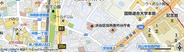 特別養護老人ホーム 渋谷区美竹の丘・しぶや周辺の地図