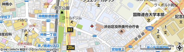 東京都渋谷区渋谷1丁目18周辺の地図