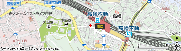 株式会社ライラック　高幡店周辺の地図
