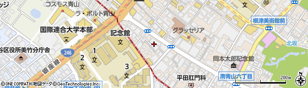 さわやか信用金庫青山支店周辺の地図
