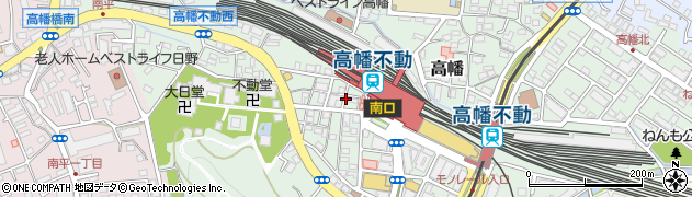 串陣 高幡不動店周辺の地図