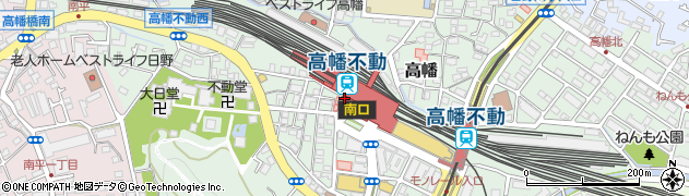 肉汁餃子のダンダダン 高幡不動店周辺の地図