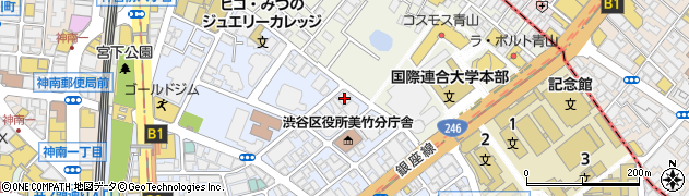 東京都渋谷区渋谷1丁目3-1周辺の地図