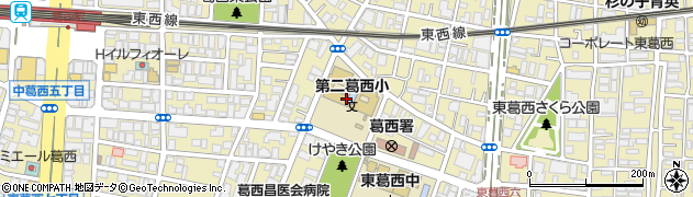 東京都江戸川区東葛西6丁目33周辺の地図