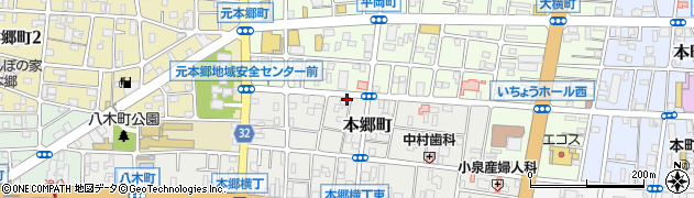 八王子ミキ薬局周辺の地図