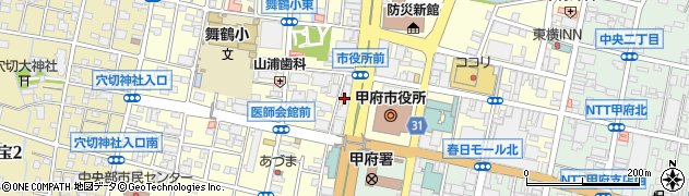株式会社ドコモＣＳ　山梨支店周辺の地図