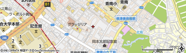 東京都港区南青山周辺の地図