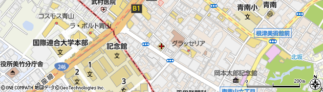 東京都港区南青山5丁目8-5周辺の地図