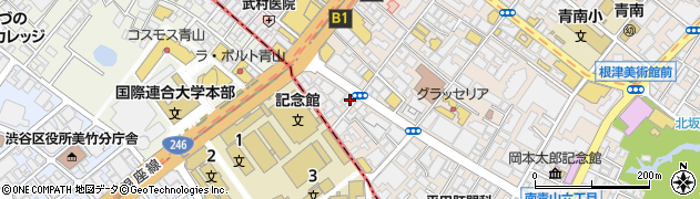 株式会社白鳳堂　青山店周辺の地図