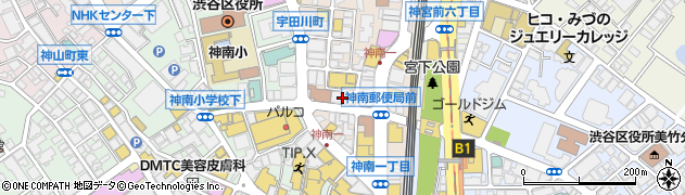 日本生命渋谷アネックス周辺の地図